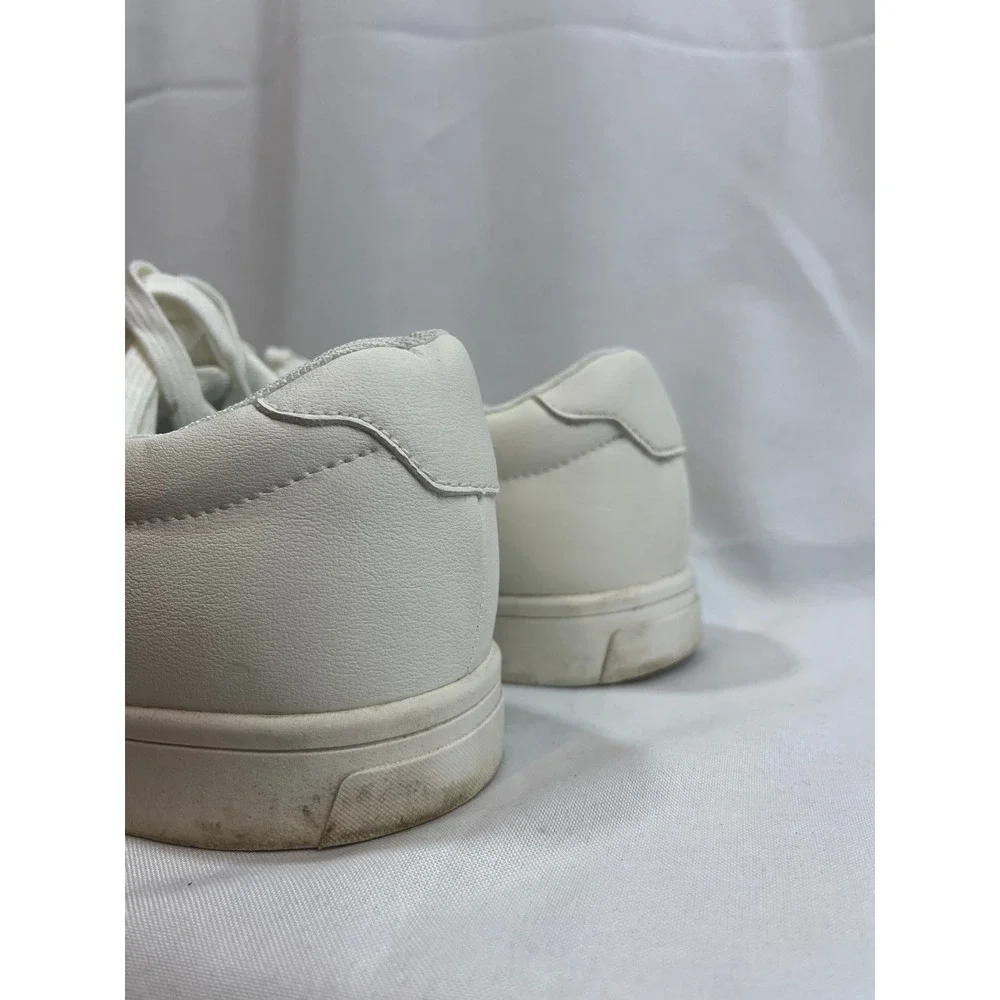 Goodfellow & Co Mens Low Top Lace Up Sneakers Off White Size 11.5 Casual Shoes